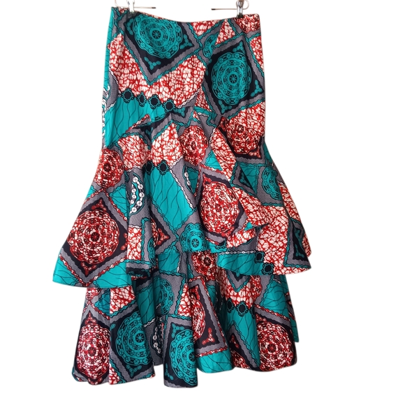 WhyDress   Multicolor Women's Midi Skirt - Picture 1 of 4